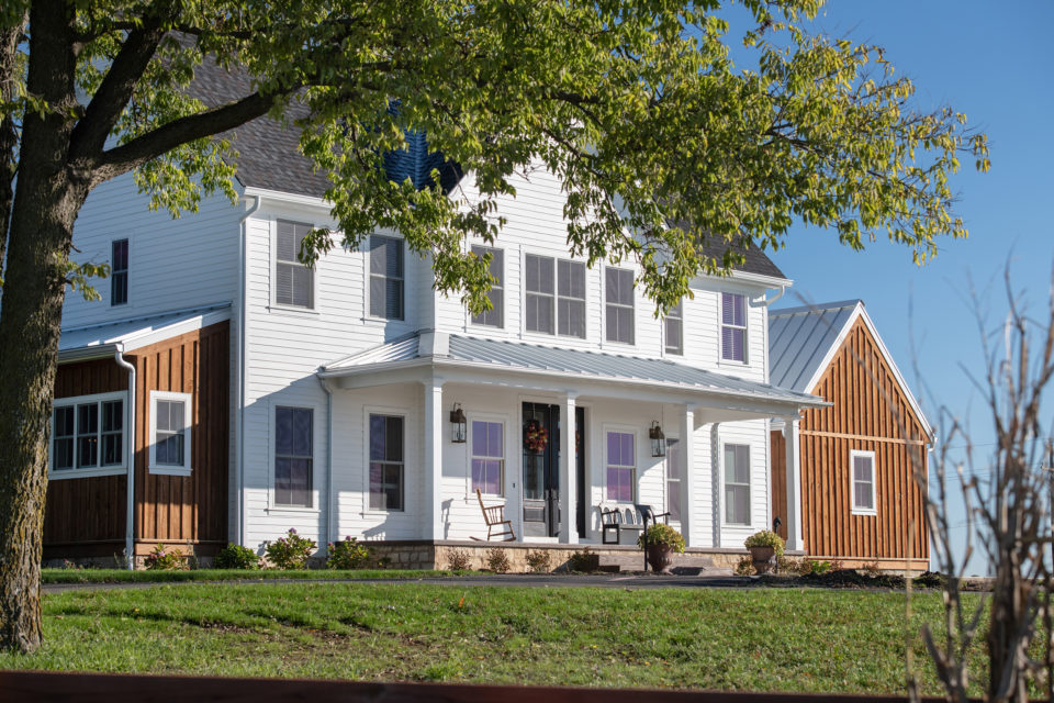 farmhouse exterior