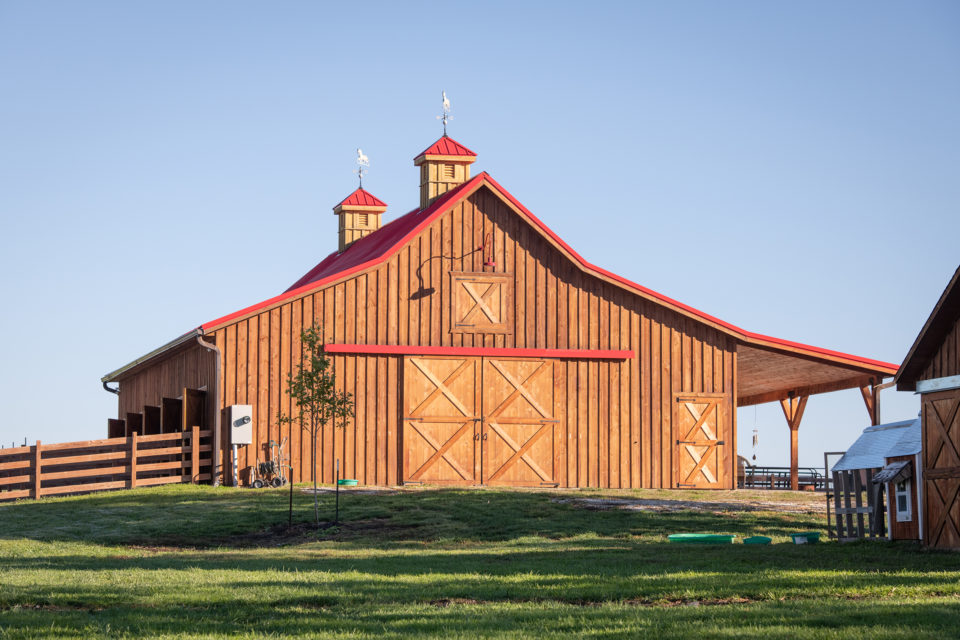 Farmhouse barn